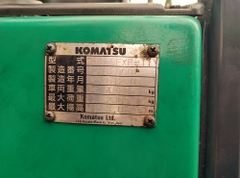 Xe nâng điện cũ 2.5 tấn Komatsu FB25EXF-11. Khung V4000. Sản xuất năm 2012. Mã XC.B25KOD25.00115