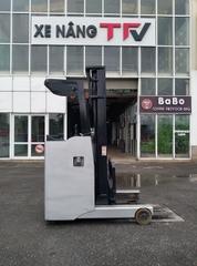 Xe nâng điện đứng lái - Reach truck. Nâng cao hơn- tiện nghi hơn!