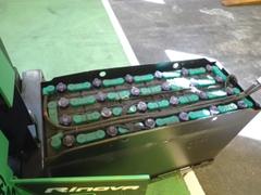 Xe nâng điện cũ reachtruck 1.4 tấn Toyota 8FBR14, chiều cao nâng 4m. Sx 2021