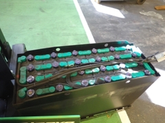 Xe nâng điện cũ reachtruck 1.4 tấn Toyota 8FBR14, chiều cao nâng 4m. Sx 2021