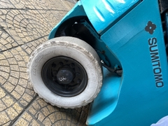 Xe nâng điện cũ 1.5 tấn Sumitomo 41-FB15PE, nâng cao 3000 mm. Sx 2008.
