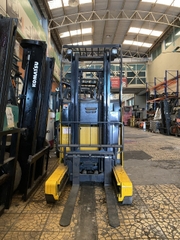 Xe nâng điện đứng lái cũ 1.3 tấn Komatsu FB13RS-14, nâng cao 3m, 2008. XC.R13KOS30.00565