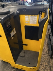 Xe nâng điện đứng lái cũ 1.3 tấn Komatsu FB13RS-14, nâng cao 3m, 2008. XC.R13KOS30.00565