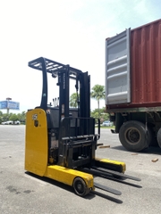 Cho thuê xe nâng điện đứng lái cũ 1.5 tấn Komatsu FB15RL-14 nâng cao 3m, 2008. XC.R15KOS30.00564