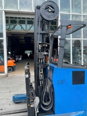 Xe nâng điện đứng lái cũ 1.5 tấn, nâng cao 6m hiệu Unicarriers FRHB15-8WA 2015. XC.R15UNT60.00596