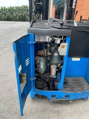 Xe nâng điện đứng lái cũ 1.5 tấn, nâng cao 6m hiệu Unicarriers FRHB15-8WA 2015. XC.R15UNT60.00596
