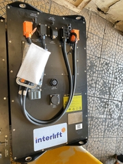 Pin Lithium hiệu INTERLIFT, model MSDD6, điện áp 76.8V/410AH sử dụng cho xe nâng, hàng mới 100%
