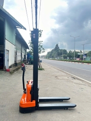 Xe nâng điện stacker 1.2 tấn Interlift EST124. Nâng cao 3.6m. Sx 2024. Mã XM.S12EPS36.00718