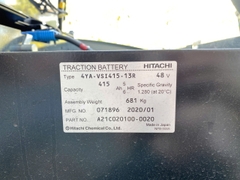 Xe nâng điện cũ 1 tấn Nichiyu FB10PN-80B-300. Nâng cao 3m.  Sx 2020. XC.B10NIS30.00681