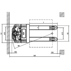 Xe nâng tay điện Interlift SLGA series