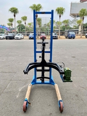 Xe nâng phuy 350kg, nâng cao 1400mm hiệu INTERLIFT Sx 2024, hàng mới 100%