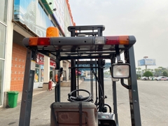 Xe nâng điện cũ ngồi lái 2.5 tấn Toyota 7FBH25, nâng cao 4.5m, sx 2014. Mã XC.B25TOD45.00764