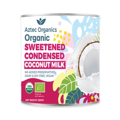 [Aztec Organics] Sữa Dừa Đặc Hữu Cơ Thuần Chay 320gr