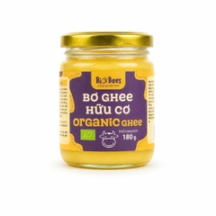 Bơ Ghee Hữu Cơ BioBees 180g