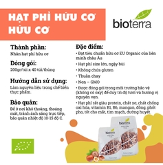 Hạt Phỉ Hữu Cơ