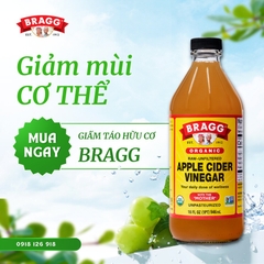 Bragg Giấm Táo Hữu Cơ