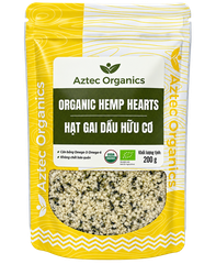 [Aztec Organics] Hạt gai dầu hữu cơ