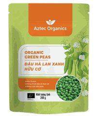 [Aztec Organics] Đậu Hà Lan Xanh Hữu Cơ 200g