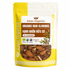 [Aztec Organics] Hạnh Nhân Hữu Cơ 200g