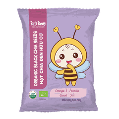 [BIOBEES] Hạt chia đen hữu cơ 50g