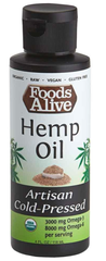 Dầu Gai Dầu Hữu Cơ Foods Alive ( Organic Hemp Oil ) 118mL