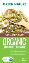 [ Green Nature ] Hoa Cúc La Mã Chamomile Nguyên Bông Hữu Cơ 100g