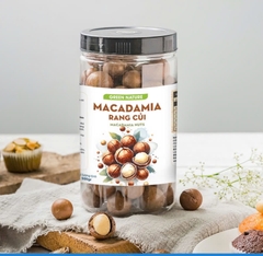 Hạt Macadamia Rang Củi Green Nature
