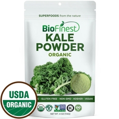 Bột Cải Kale Hữu Cơ Biofinest 114g