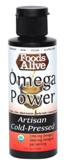 Dầu Omega Power Hữu Cơ Foods Alive ( Mix 6 loại dầu ) 118mL