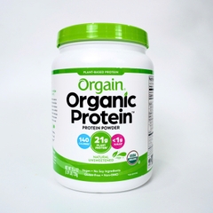 [Orgain] TPBS Đạm thực vật hữu cơ không chất làm ngọt