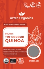 [Aztec Organics] Hạt Diêm Mạch 3 Màu Hữu Cơ