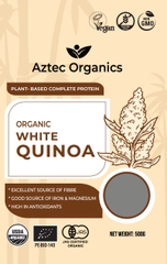 [Aztec Organics] Hạt Diêm Mạch Trắng Hữu Cơ