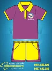 Đồng phục mầm non trường Bá Xuyên