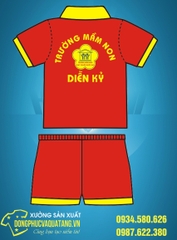 Đồng phục mầm non trường Diễm Kỉ