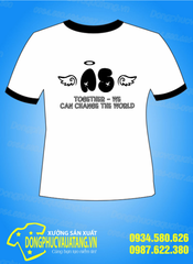 Áo lớp - A5k45 "Together we can change the world"