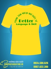 Đồng phục trung tâm ngoại ngữ quốc tế Better