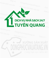 Đồng phục công ty - Dịch vụ nhà sạch Tuyên Quang