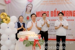 Áo Thun Đồng Phục Công Giáo Cộng Đoàn Mân Côi