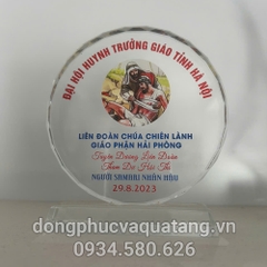 Pha Lê In Logo - Quà Tặng Công Giáo Cao Cấp, Biểu Tượng Của Đức Tin Bền Vững