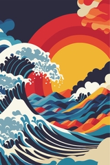 Tranh A4 ảnh ép plastic