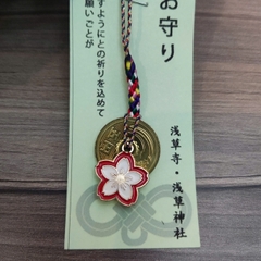 Móc khóa mèo may mắn 5 yên Nhật [5 yên thật]