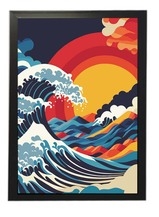 Khung tranh A4 ảnh ép plastic