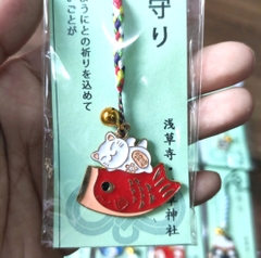 Móc khóa treo điện thoại túi ví phong cách Nhật xinh xắn