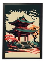 Khung tranh A4 ảnh ép plastic