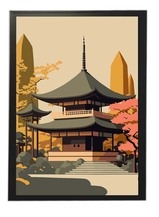 Khung tranh A4 ảnh ép plastic