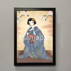 Khung tranh A4 không mặt kính ảnh ép plastic