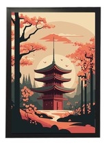 Khung tranh A4 ảnh ép plastic