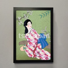 Khung tranh A4 không mặt kính ảnh ép plastic