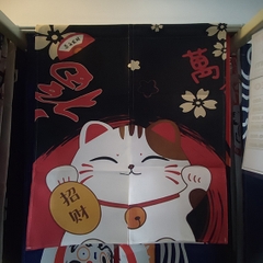 Màn rèm noren 60x70cm (chưa kèm thanh)