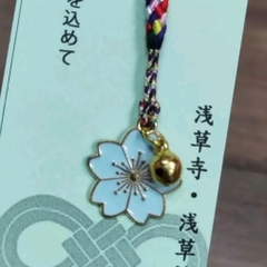 Móc khóa treo điện thoại túi ví phong cách Nhật xinh xắn